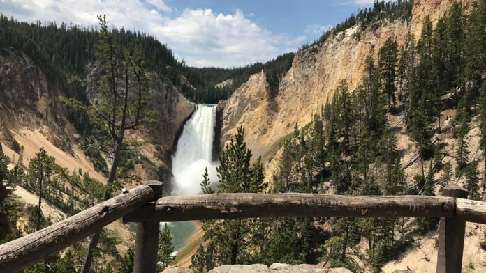 Exploring the Majestic Cascade of Yellowstone National Park - Tower Falls